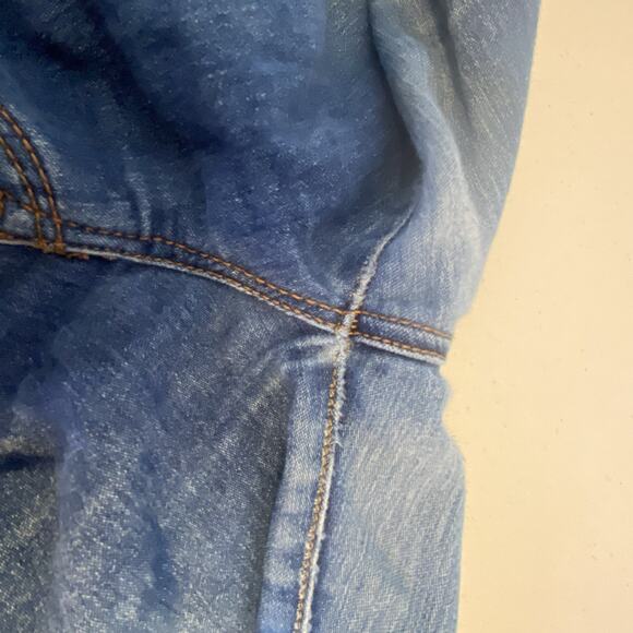 Y2K Women's Aeropostale High Waisted Jeggings Size 4 Regular Medium Blue Stretch - Picture 9 of 9